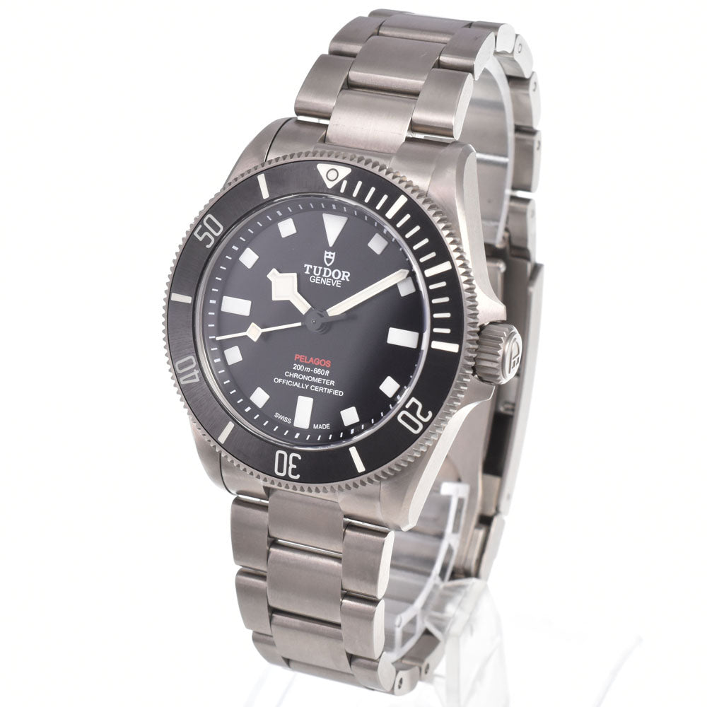 with paper TUDOR Pelagos 39 Date 25407N black Dial Automatic Men's
 Watch O#151470