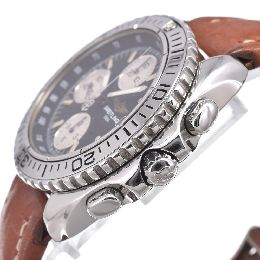 with paper BREITLING Chrono Shark A13051 Chronograph Date black Dial Automatic Men's
 Watch O#151448