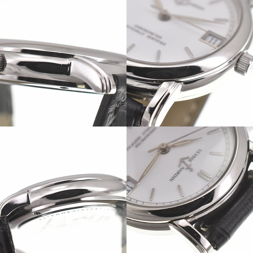 Ulysse Nardin San Marco 133-88 Date chronometer white Dial Automatic Boy's
 Watch J#139963