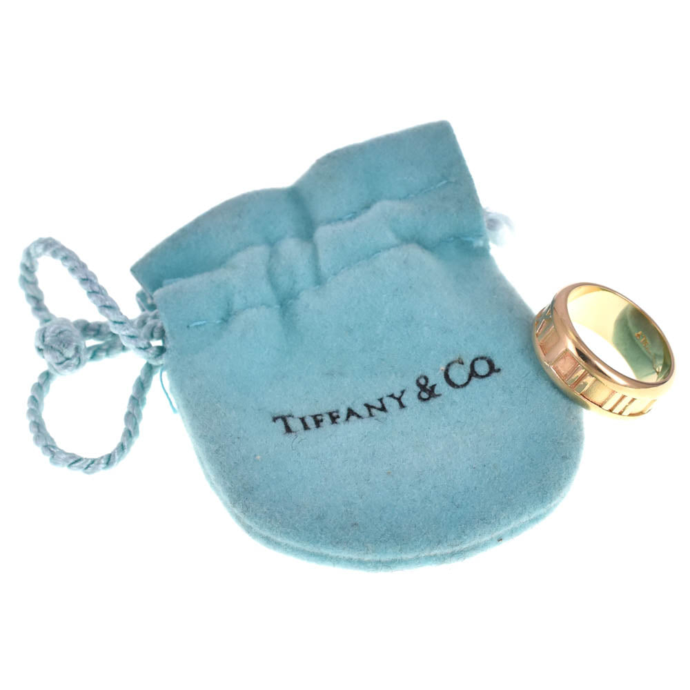 TIFFANY&Co. Atlas Ring Size 49/JP9 K18YG Ladies
 jewelry S#139326