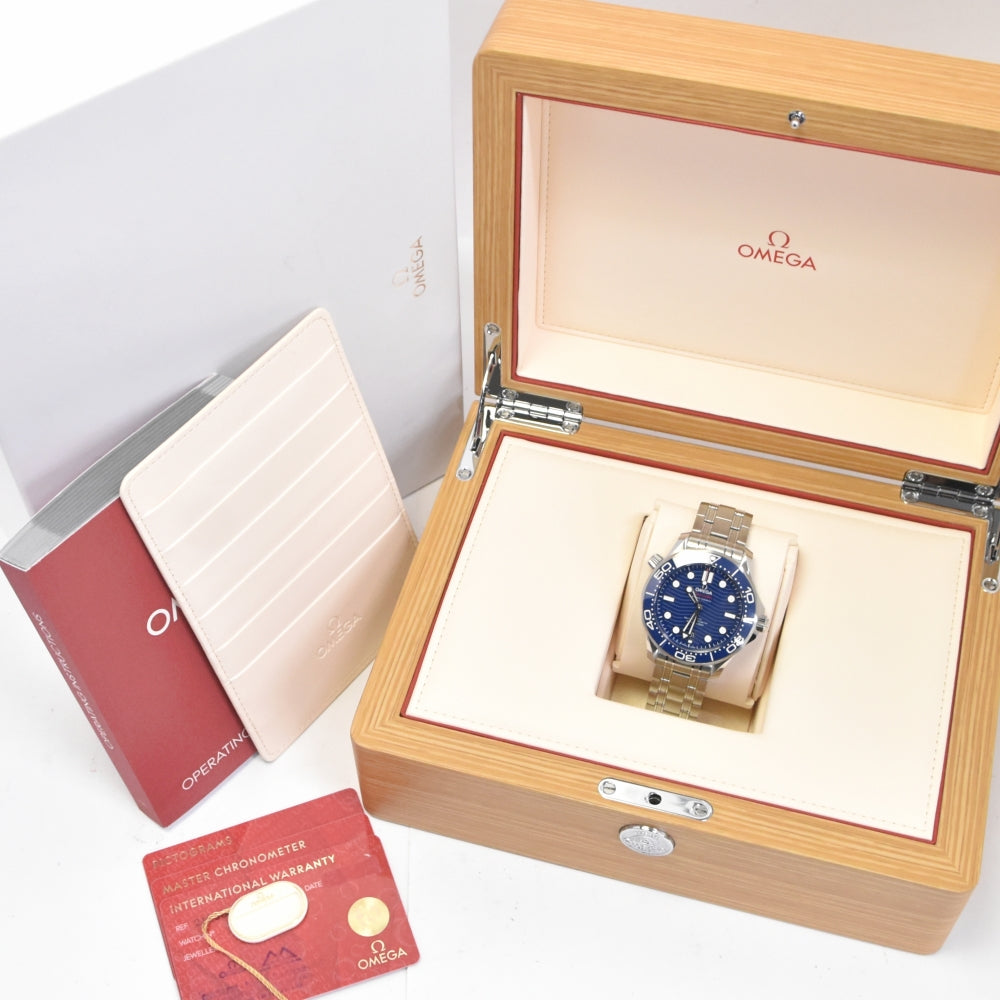 OMEGA Seamaster Diver 300m 210.30.42.20.03.001 blue Dial Automatic Men's
 Watch U#987654
