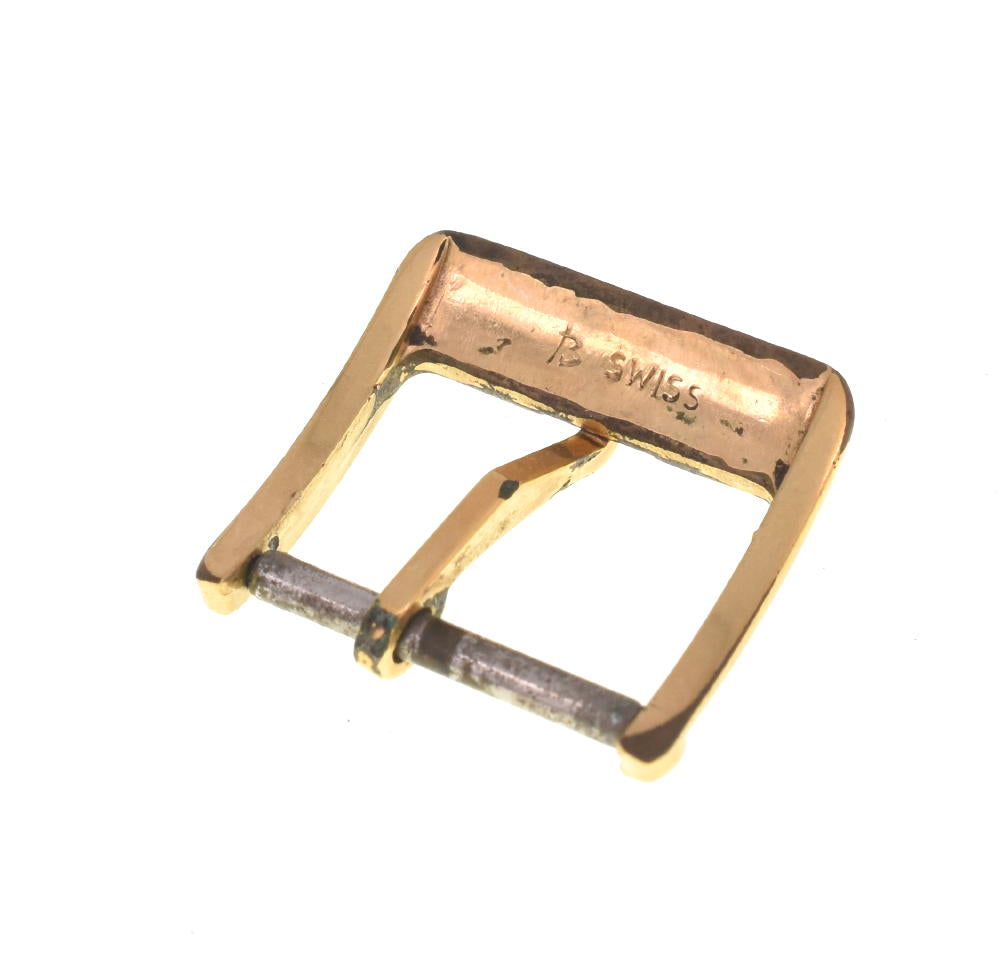 OMEGA Gold Plated buckle 
 Watch parts X#B2339