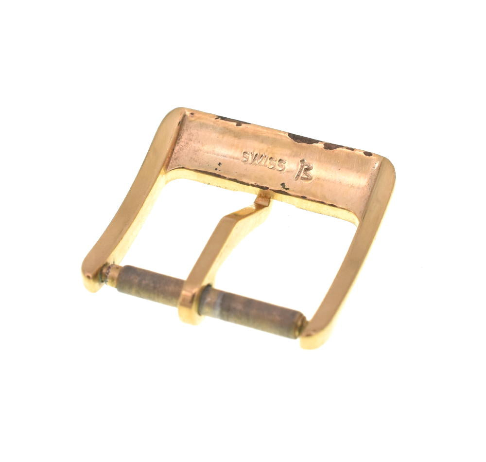 OMEGA Gold Plated buckle 
 Watch parts X#B2340