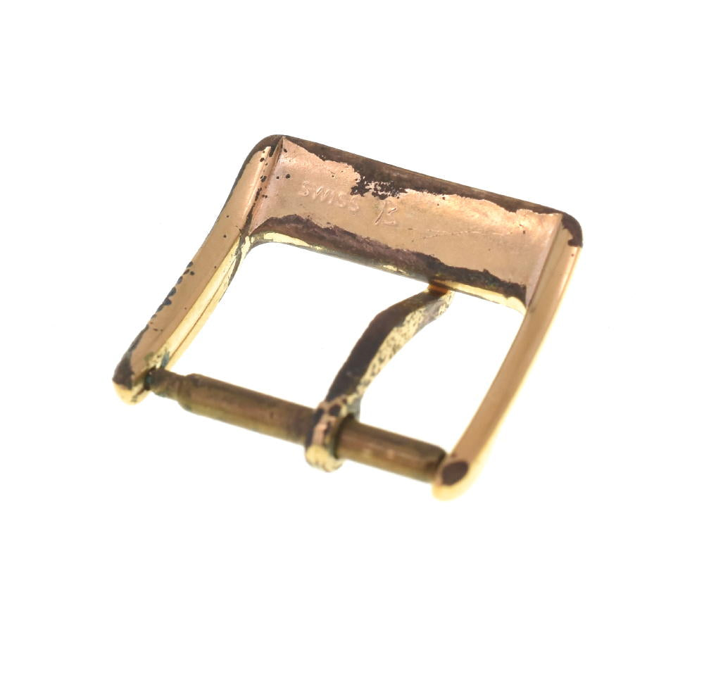 OMEGA Gold Plated buckle 
 Watch parts X#B2343