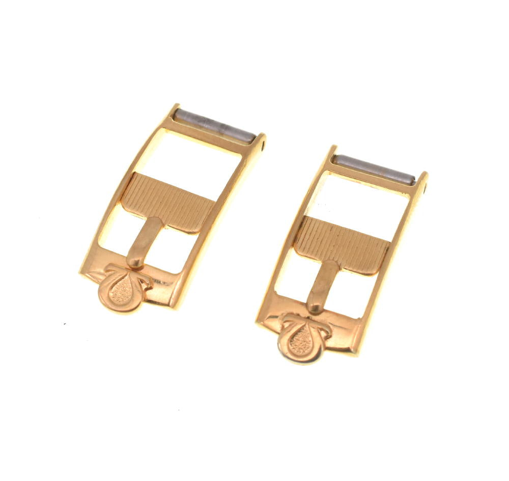 OMEGA Gold Plated Buckle 
 Watch parts X#B2359