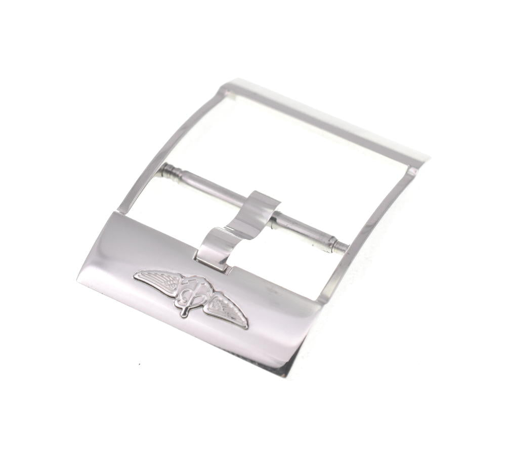 BREITLING genuine buckle buckle 0.8" Silver Color Stainless Steel 
 Watch parts X#B2556