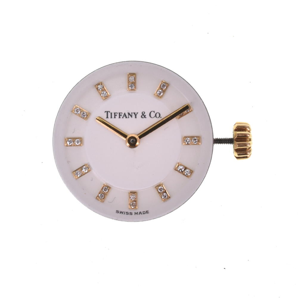 TIFFANY&Co. Cal.不明 24P Diamond Quartz 
 Watch Z#B2629