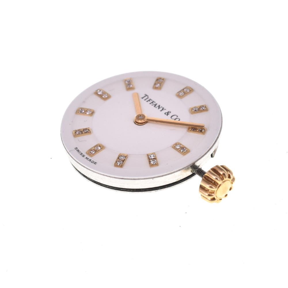 TIFFANY&Co. Cal.不明 24P Diamond Quartz 
 Watch Z#B2629