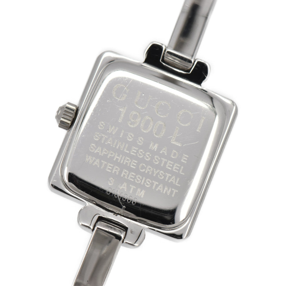 GUCCI 1900L Silver dial Silver Dial Quartz Ladies
 Watch D#C0156