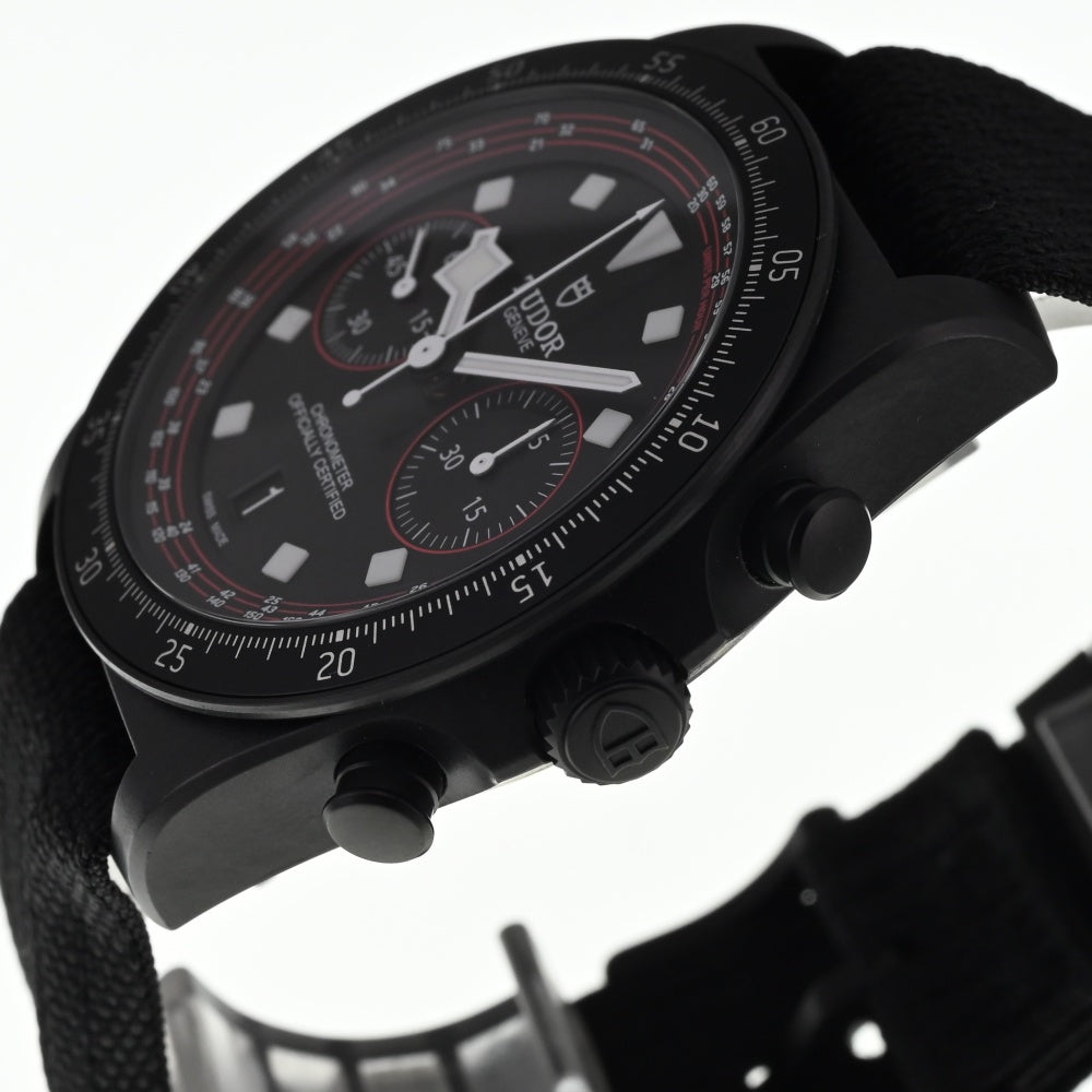 with paper TUDOR Pelagos FXD 25827KN Chronograph black Dial Automatic Men's
 Watch L#137595