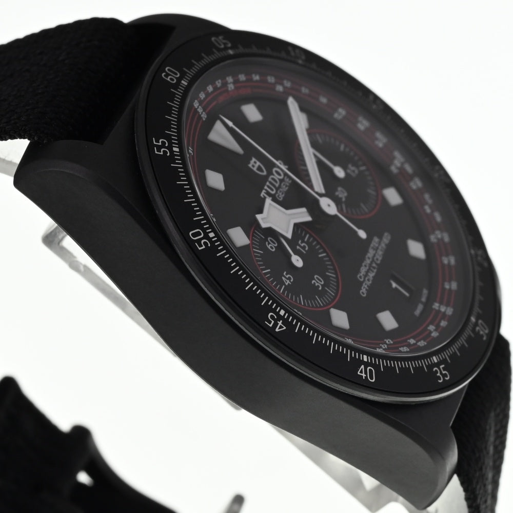 with paper TUDOR Pelagos FXD 25827KN Chronograph black Dial Automatic Men's
 Watch L#137595