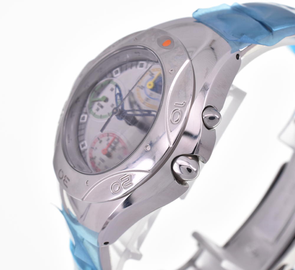 GSX Thunderbird GSX901TBD Chronograph Silver Dial Quartz Men's
 Watch F#115521