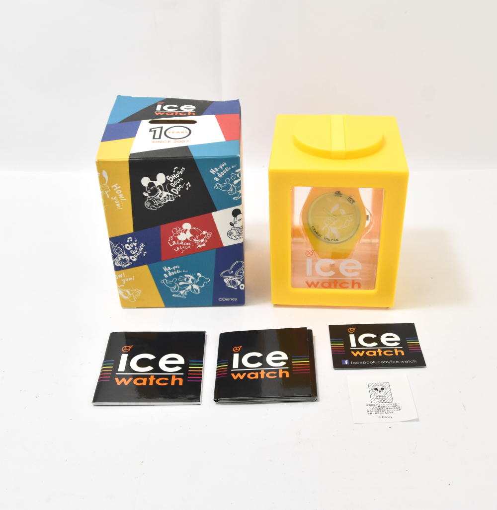 with paper ice watch Disney Collection Pluto 14772 yellow Dial Quartz Unisex
 Watch F#116665