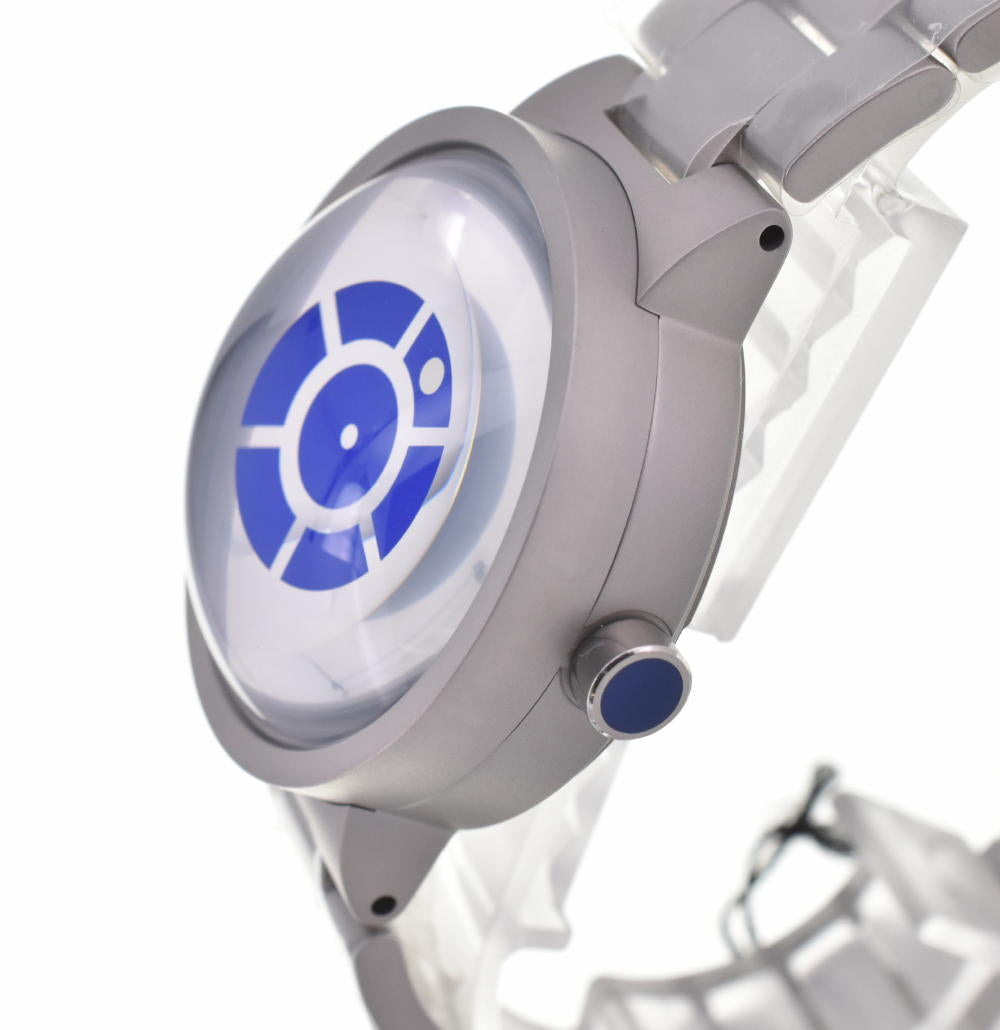 GSX Star Wars / R2-D2 GSX217SWS /SMART no.74 Silver / Blue Dial Quartz Men's
 Watch F#115528