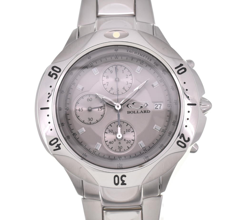GSX BOLLARD GSX905SSV Chronograph Silver Dial Quartz Men's
 Watch F#116590
