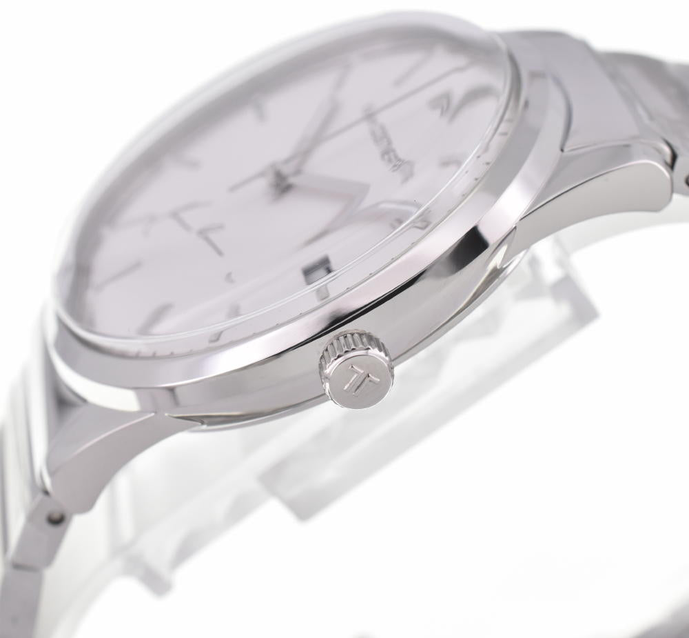 JACQUES LEMANS Kevin Costner Collection KC-102D Silver Dial Quartz Men's
 Watch F#W0039