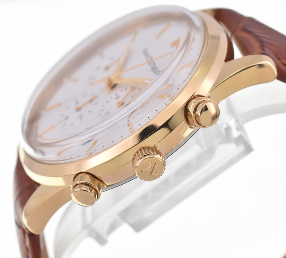 JACQUES LEMANS Kevin Costner Collection KC-103B Chronograph Silver Dial Quartz Men's
 Watch F#W0031