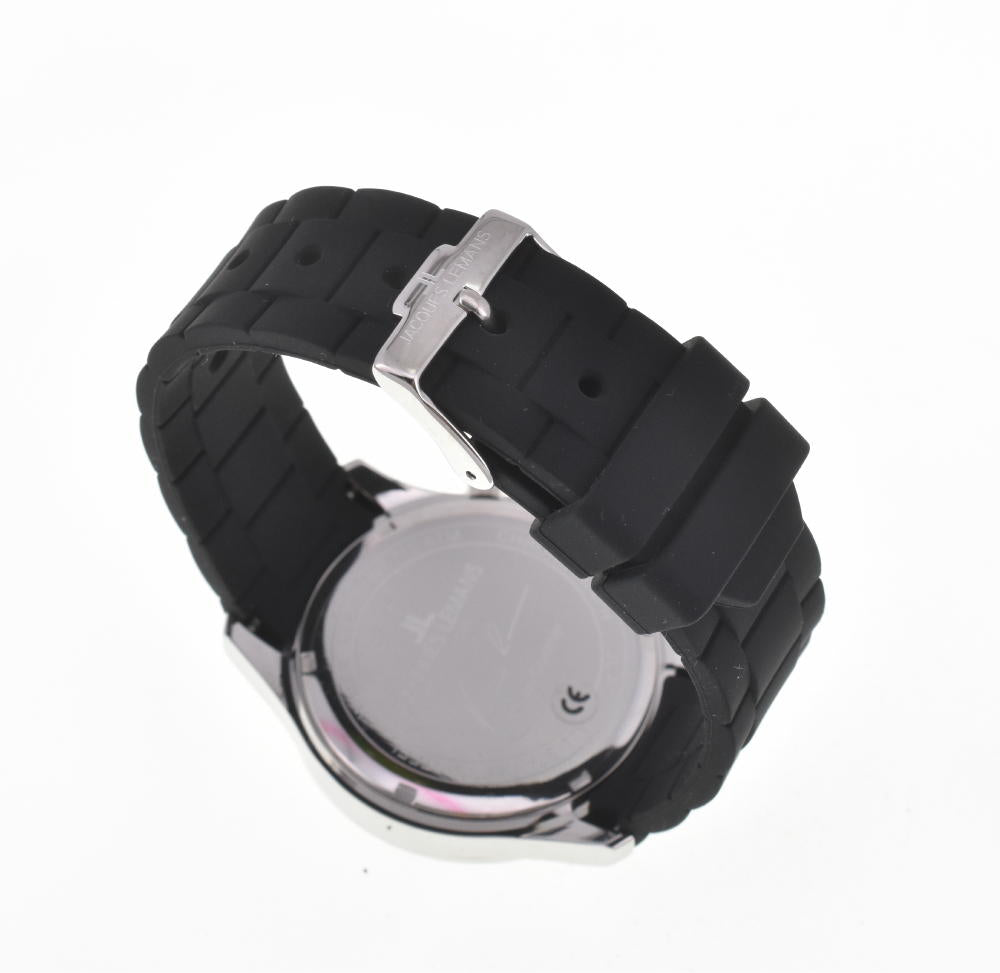 JACQUES LEMANS Kevin Costner Collection 11-1586-6 Chronograph black Dial Quartz Men's
 Watch F#W0036