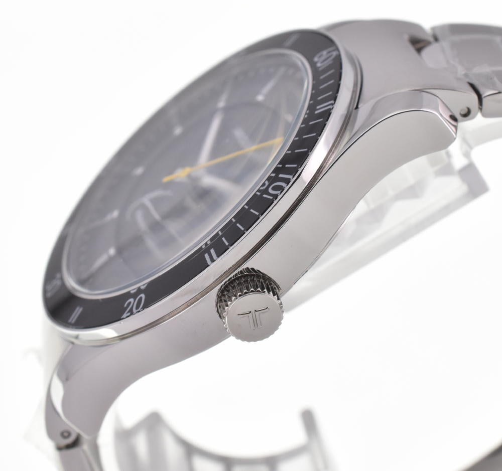 JACQUES LEMANS Kevin Costner Collection 11-1622-7 Date black Dial Quartz Men's
 Watch F#W0040