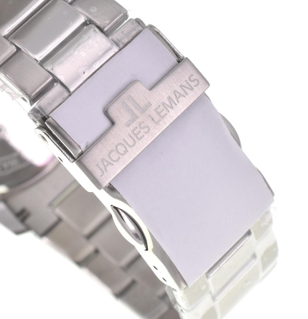 JACQUES LEMANS Kevin Costner Collection 11-1622-7 Date black Dial Quartz Men's
 Watch F#W0040