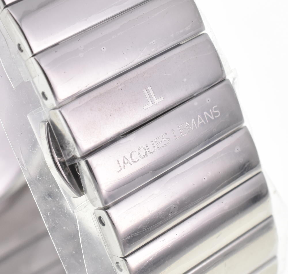 JACQUES LEMANS Kevin Costner Collection KC-103D Chronograph Silver Dial Quartz Men's
 Watch F#W0025