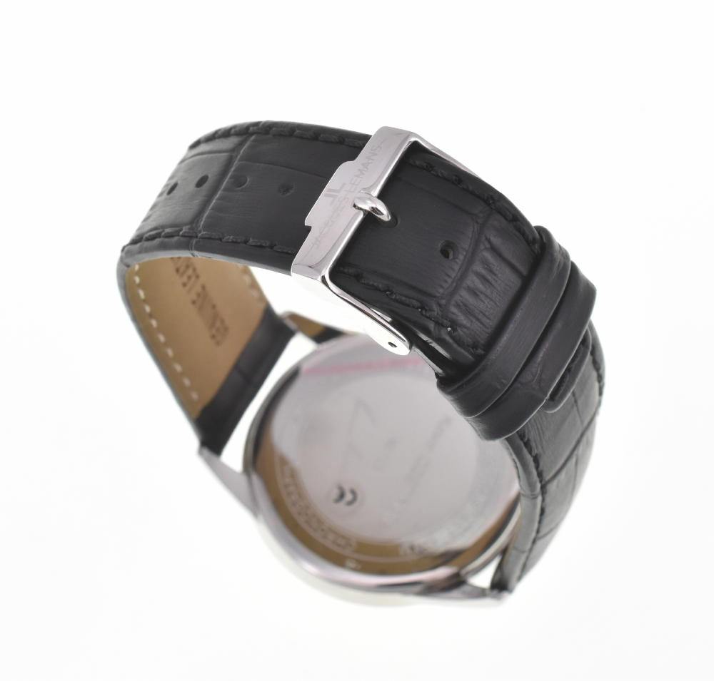 JACQUES LEMANS Kevin Costner Collection KC-103A Chronograph Silver Dial Quartz Men's
 Watch F#W0032