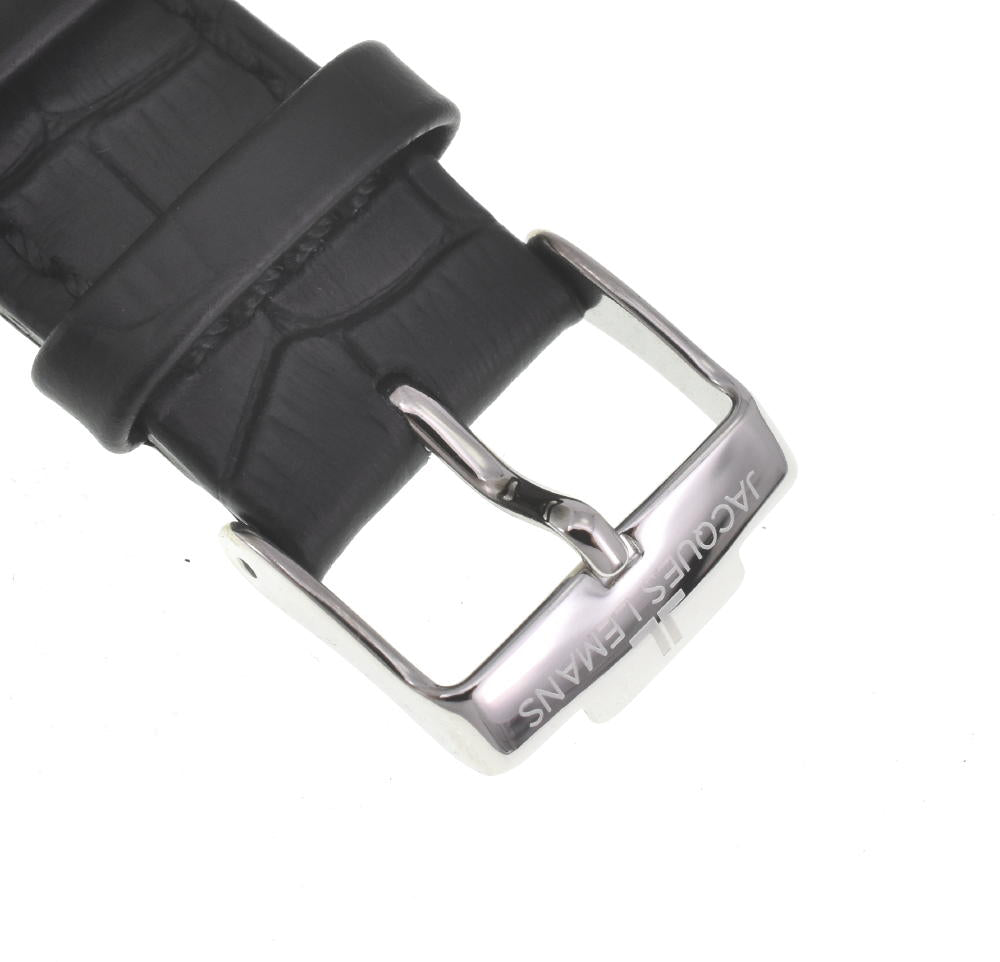 JACQUES LEMANS Kevin Costner Collection KC-102A Date Silver Dial Quartz Men's
 Watch F#W0044
