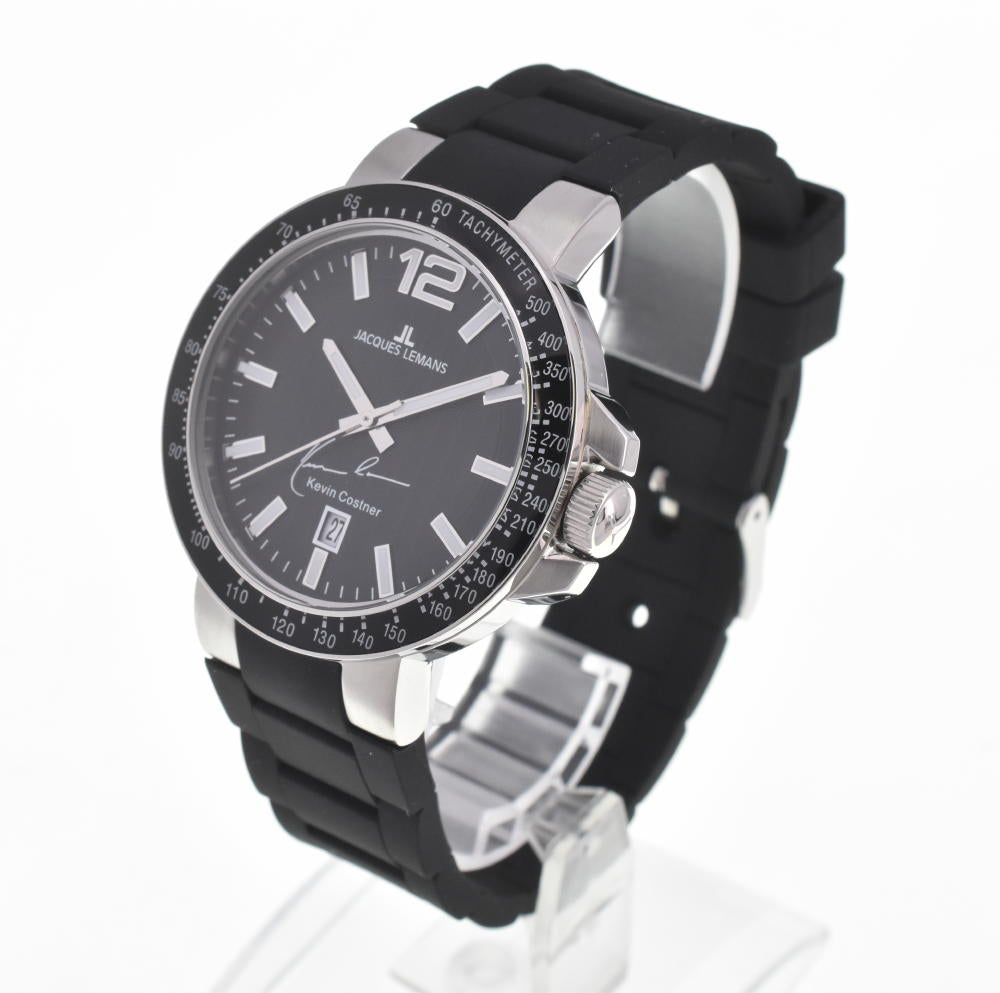 JACQUES LEMANS Kevin Costner Collection 11-1695A-1 black Dial Quartz Men's
 Watch F#W0038