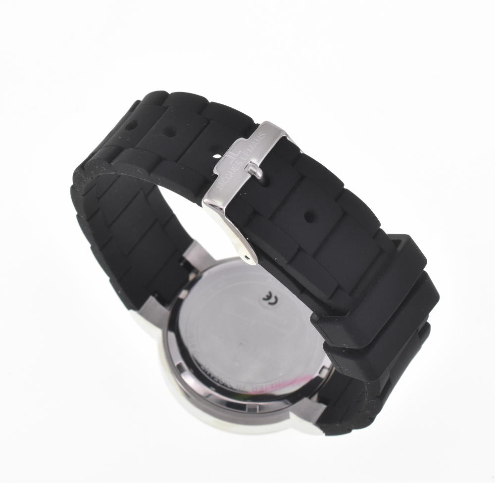 JACQUES LEMANS Kevin Costner Collection 11-1695A-1 black Dial Quartz Men's
 Watch F#W0038