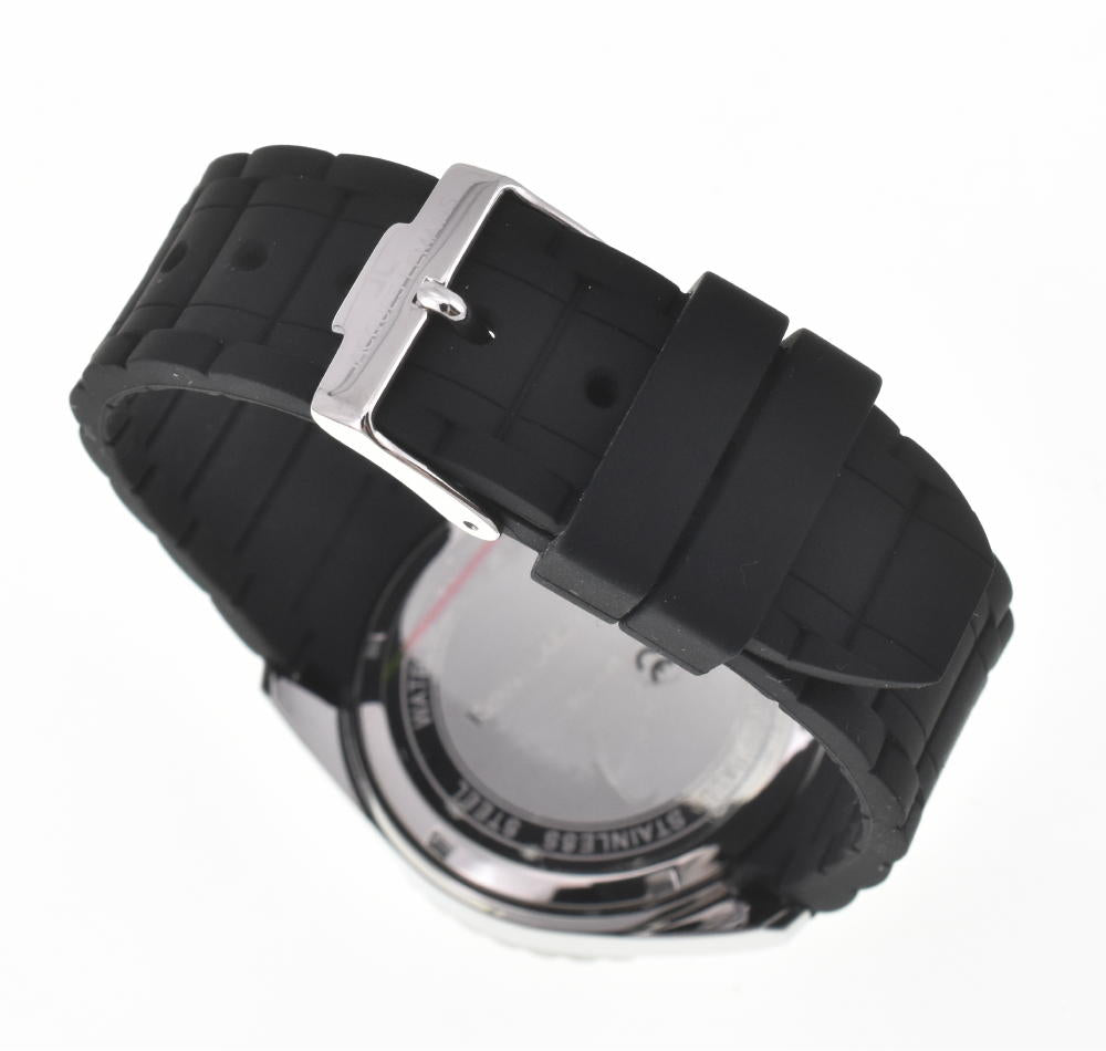JACQUES LEMANS Kevin Costner Collection KC-104A Chronograph black Dial Quartz Men's
 Watch F#W0035