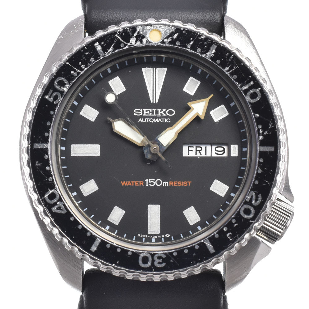 SEIKO Diver 150m 6309-7290 black Dial Automatic Men's
 Watch N#150827