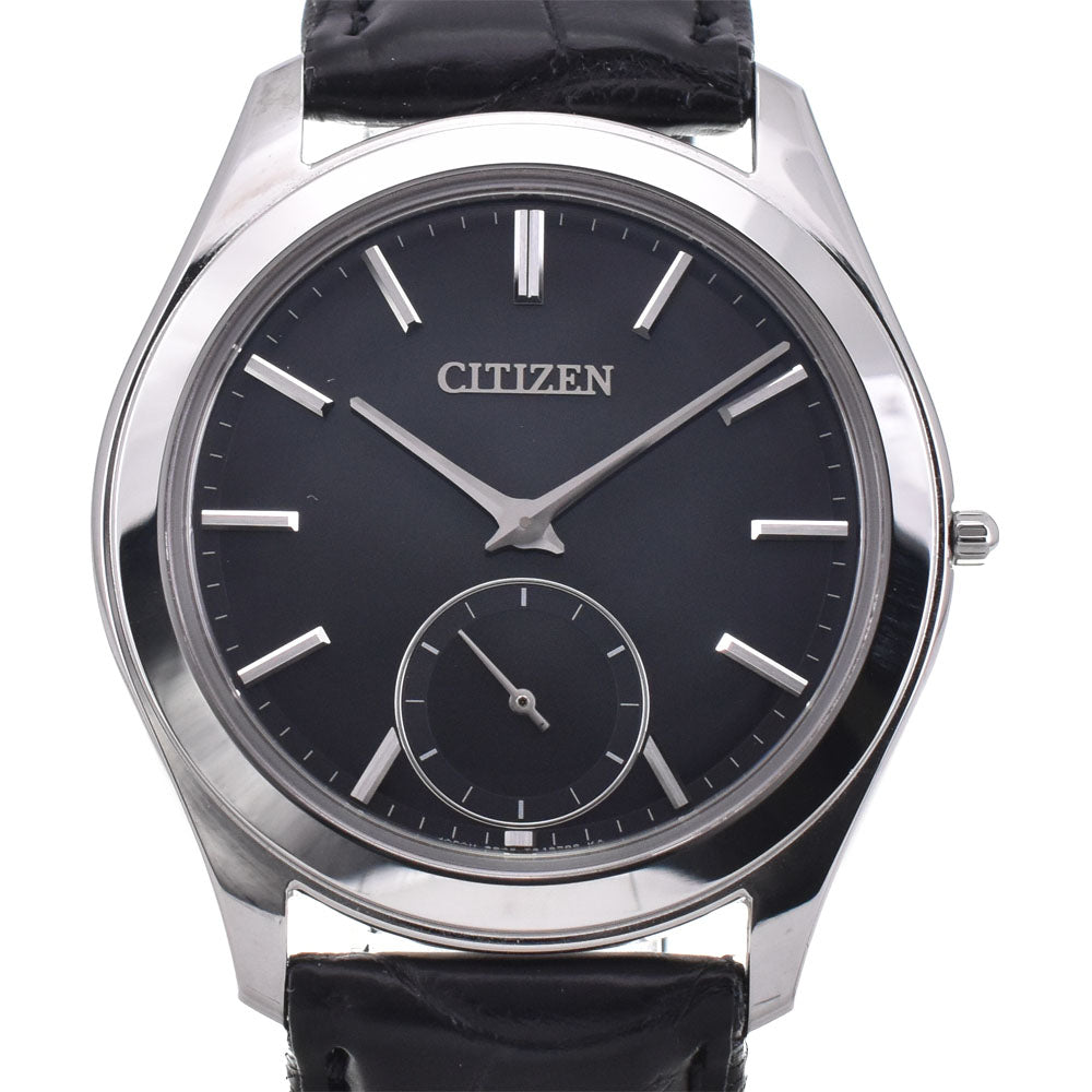 CITIZEN Eco Drive One AQ5010-01E Small second black Dial Solar Men's
 Watch B#144263