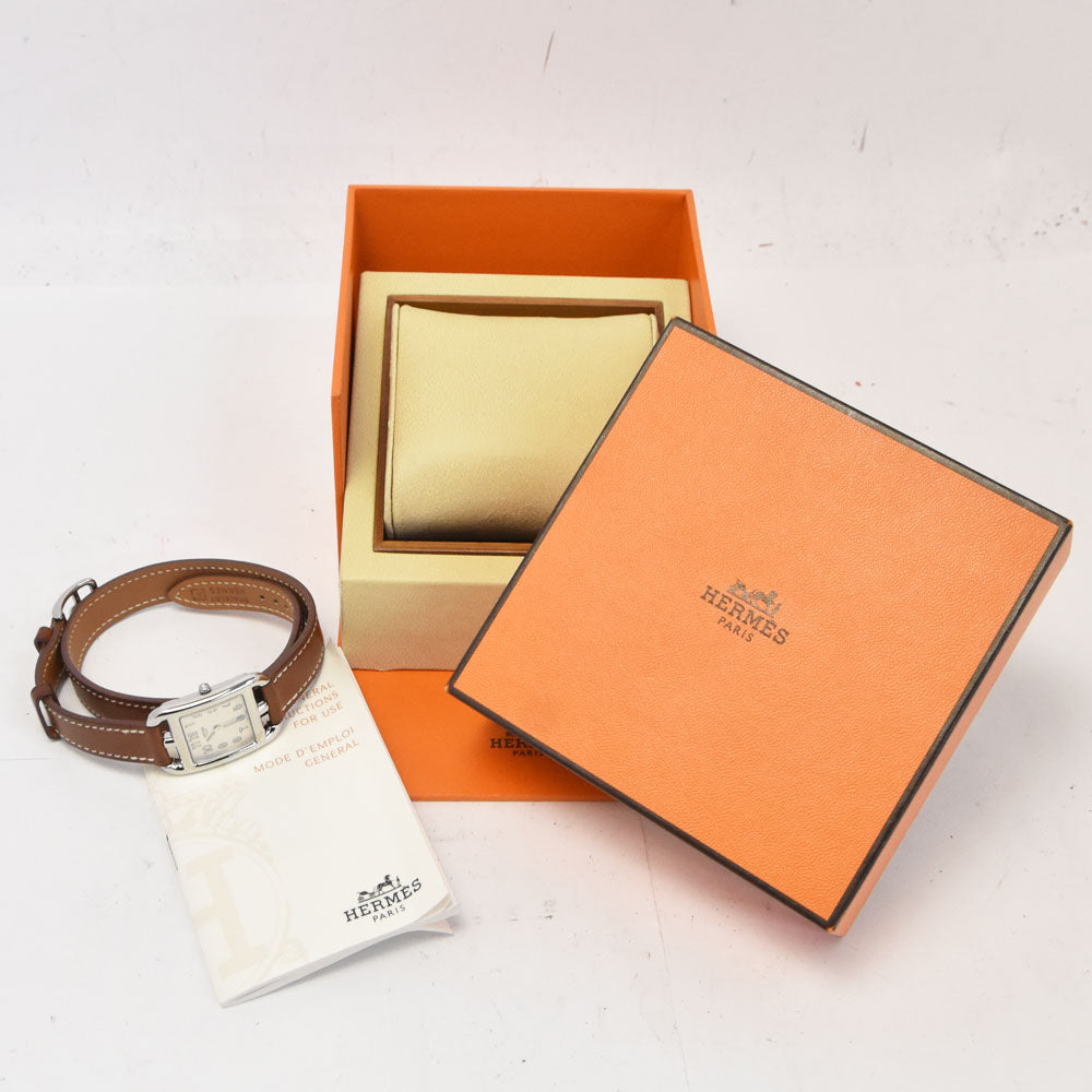 HERMES Cape Cod CC1.210 Dubrutur Silver Dial Quartz Ladies
 Watch A#144060