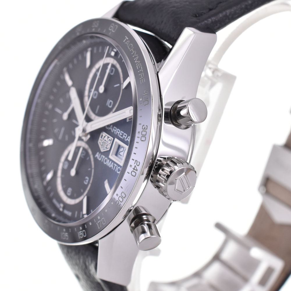 with paper TAG HEUER Carrera Caliber 16 CV201AJ.FC6357 ceramic bezel black Dial Automatic Men's
 Watch A#144050