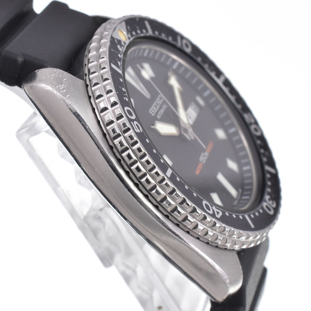 SEIKO Diver 150m 6309-7290 black Dial Automatic Men's
 Watch N#150827