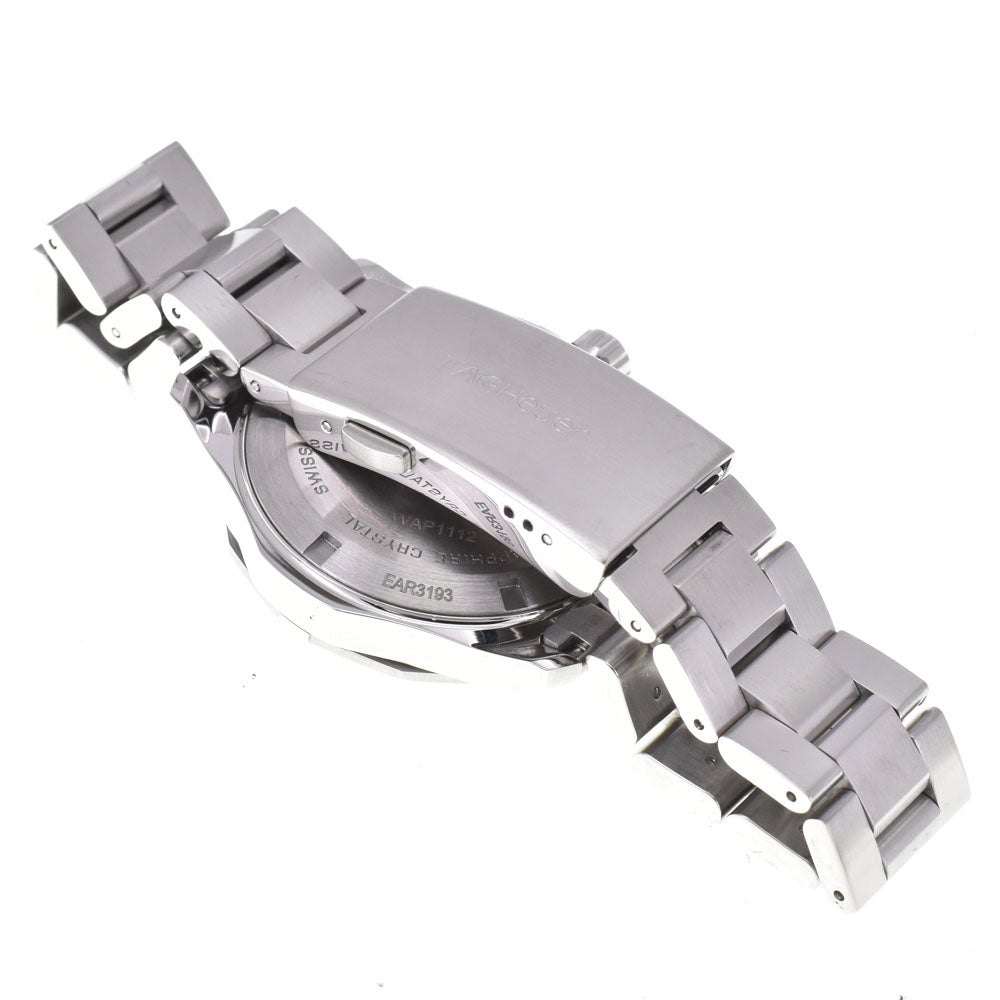 with paper TAG HEUER Aqua racer 300M WAP1112 Date blue Dial Quartz Men's
 Watch A#143869