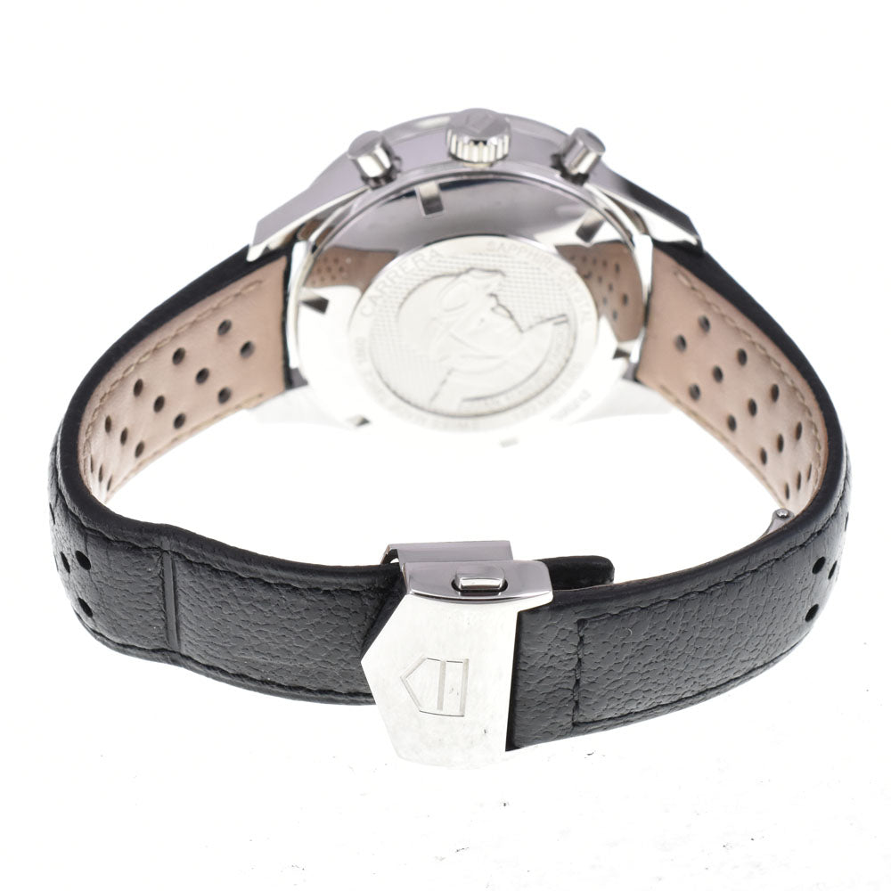 with paper TAG HEUER Carrera Caliber 16 CV201AJ.FC6357 ceramic bezel black Dial Automatic Men's
 Watch A#144050