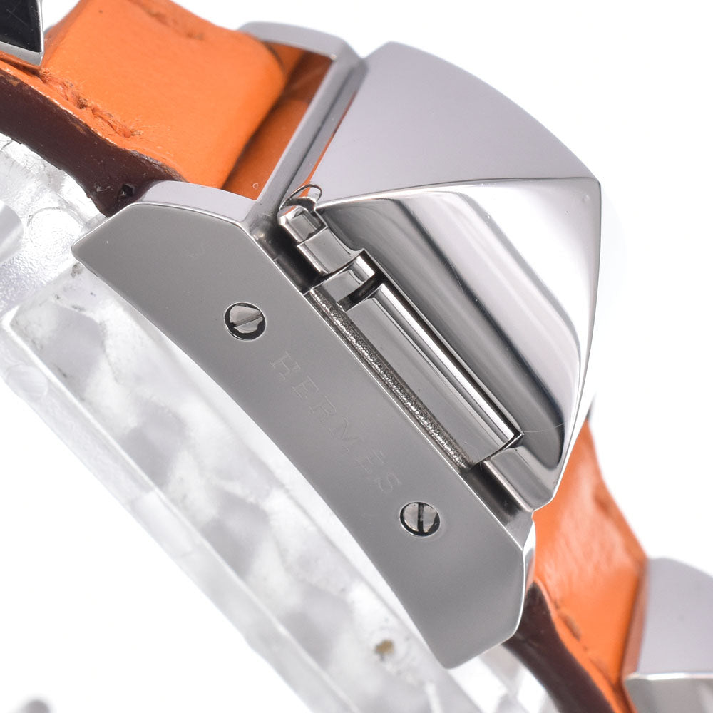 with paper HERMES Minimedore ME2.110 white Dial Quartz Ladies
 Watch O#151020