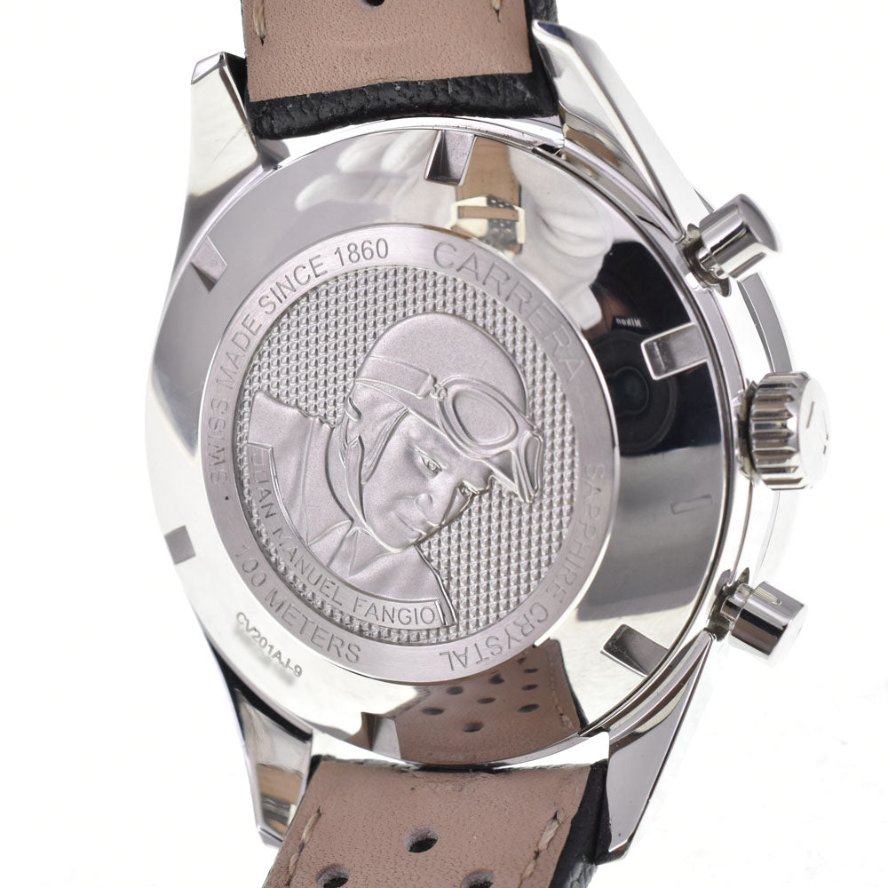 with paper TAG HEUER Carrera Caliber 16 CV201AJ.FC6357 ceramic bezel black Dial Automatic Men's
 Watch A#144050