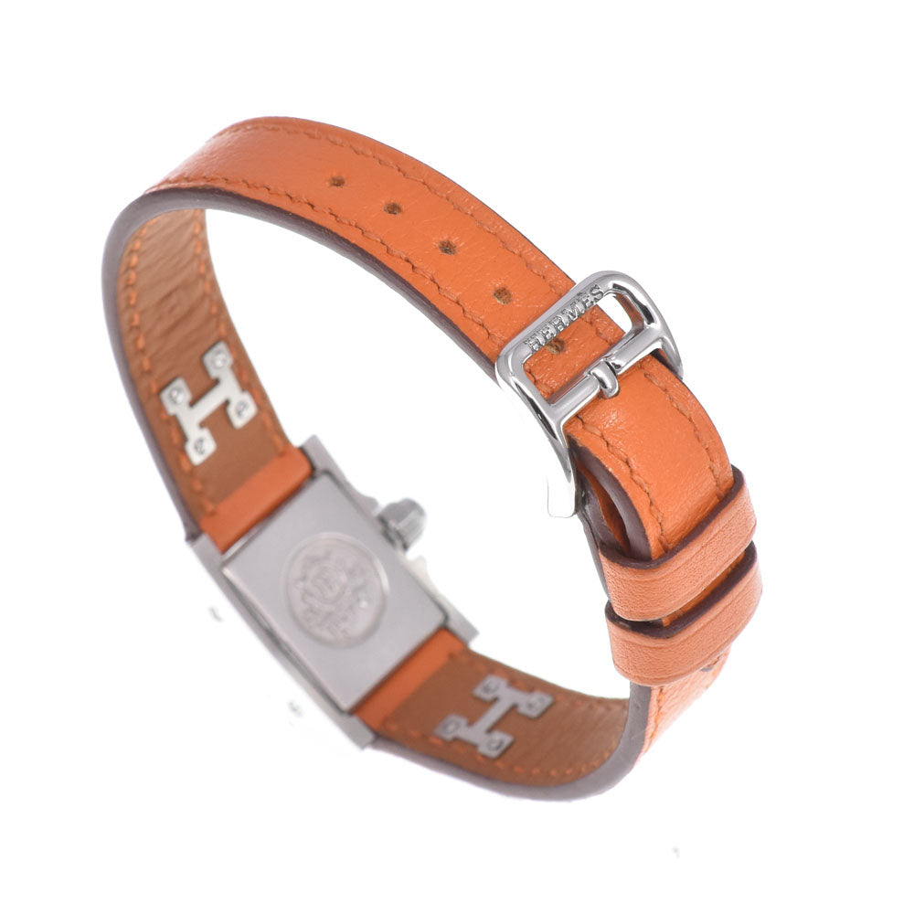 with paper HERMES Minimedore ME2.110 white Dial Quartz Ladies
 Watch O#151020