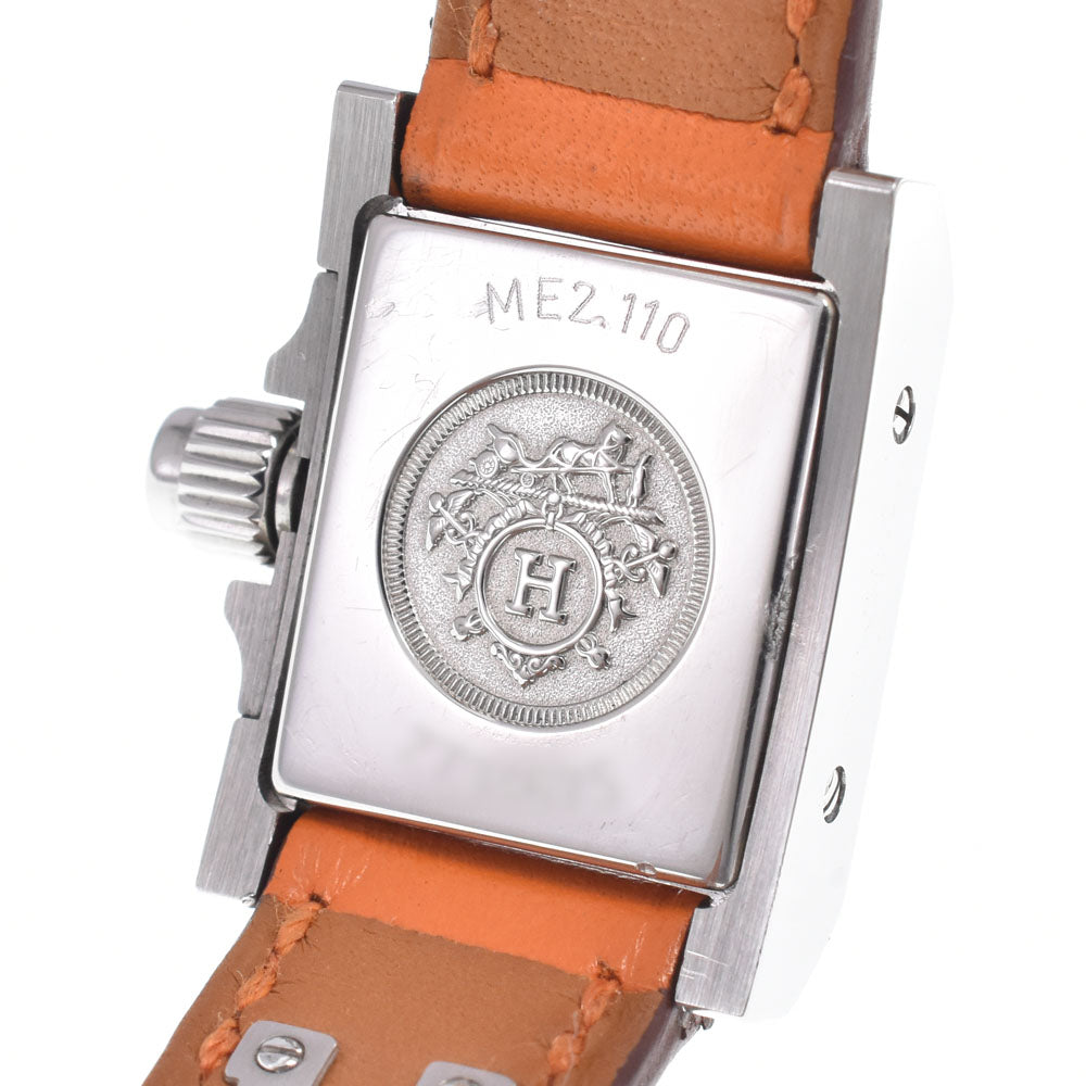 with paper HERMES Minimedore ME2.110 white Dial Quartz Ladies
 Watch O#151020